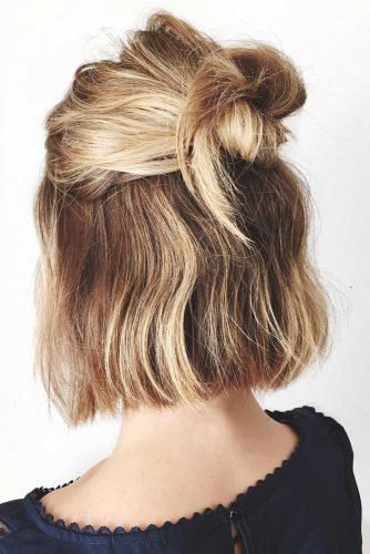 25 Casual Messy Updos For Every Day - Styleoholic