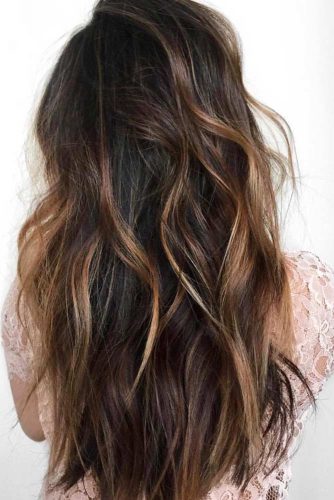 Black to Brown With Golden Highlights