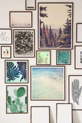 36 Cool Gallery Wall Decorating Ideas