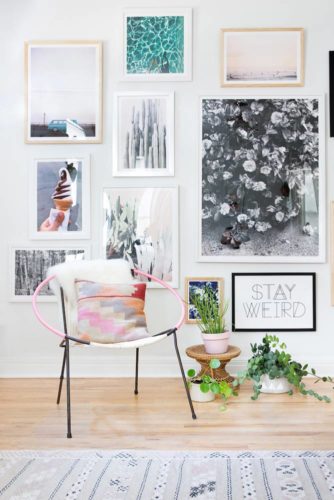 36 Cool Gallery Wall Decorating Ideas