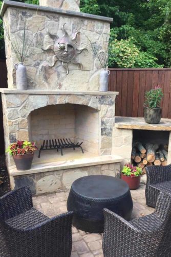 36 Amazing Outdoor Fireplace Ideas