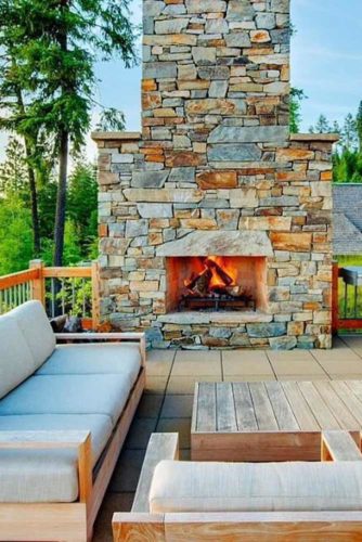 36 Amazing Outdoor Fireplace Ideas