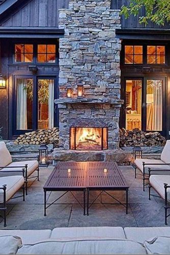 36 Amazing Outdoor Fireplace Ideas