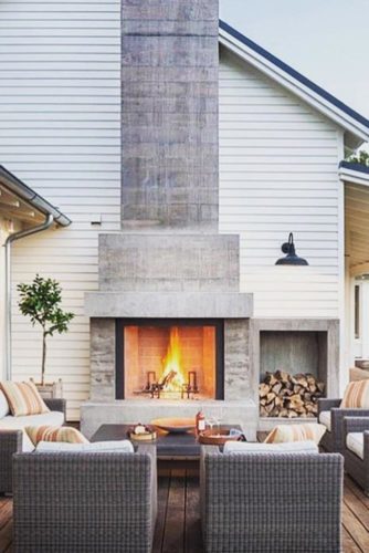 36 Amazing Outdoor Fireplace Ideas