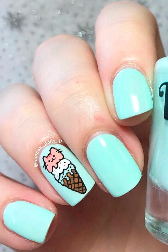 cute summer nails design