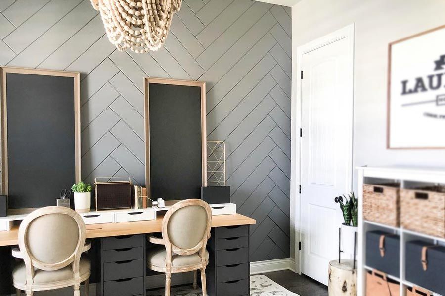 36 Ideas How to Use Herringbone Pattern at Home Decor