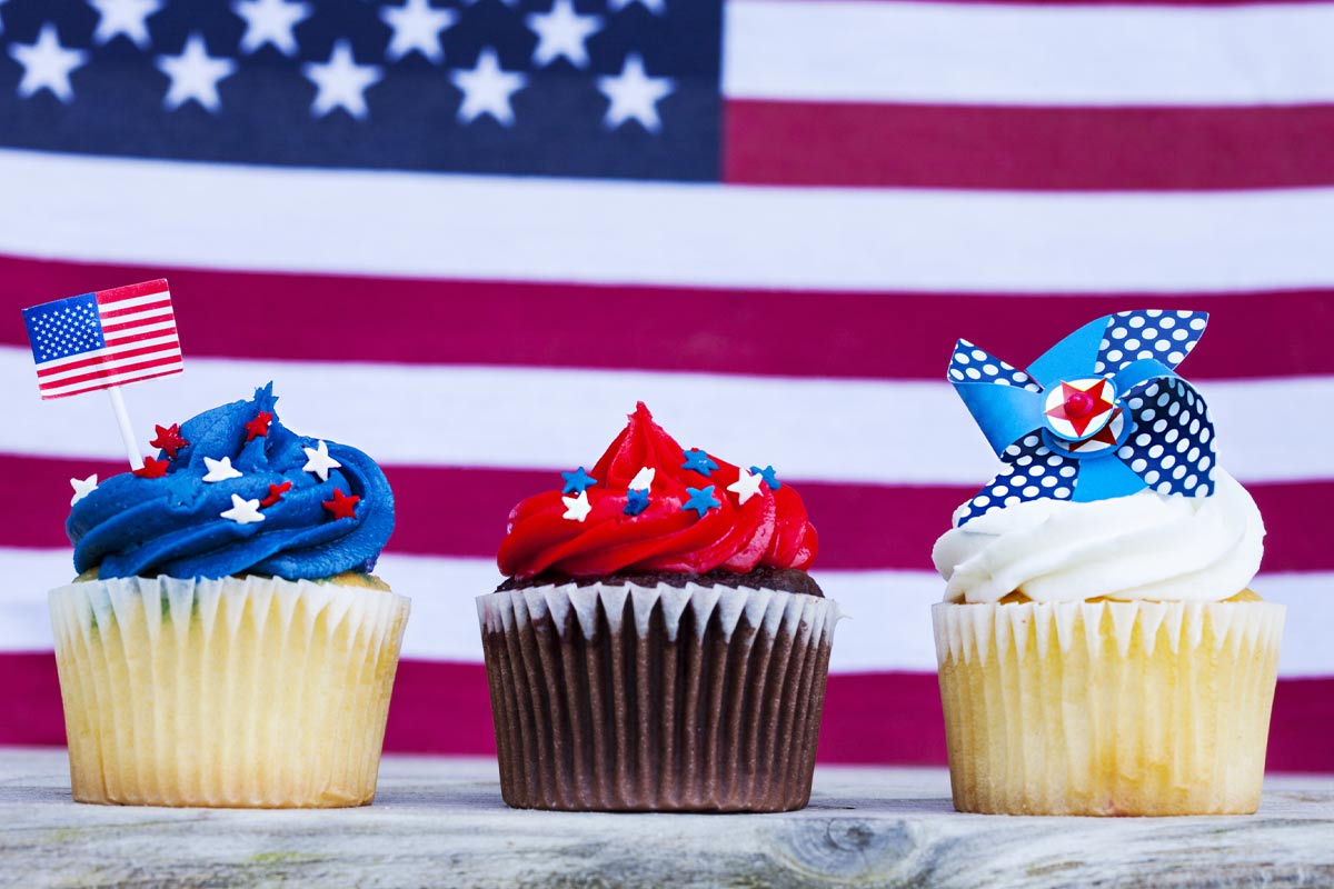 Red, White And Blue 4th Of July Desserts