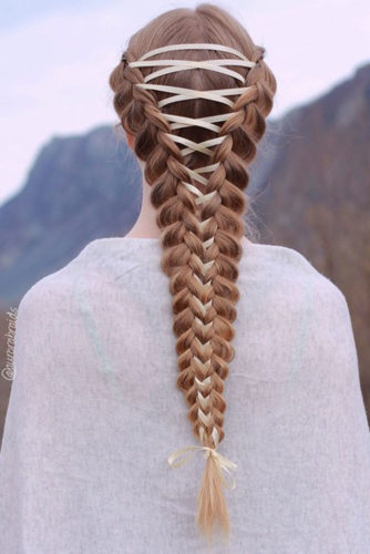 15 Amazing Braid Hairstyles with Corset Braid Hair