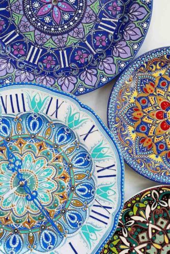 21 Decorative Plates - Ideas for Your DIY Projects