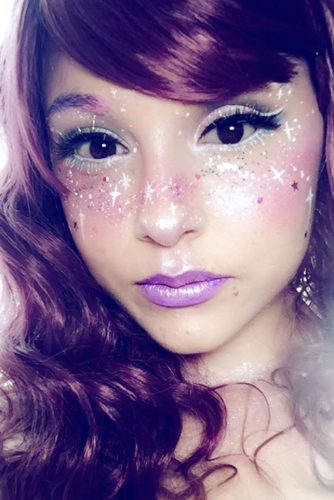 21 Galaxy Makeup Looks - Creative Makeup Ideas for Extraordinary Girls