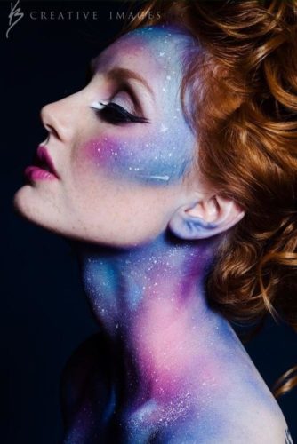 Smigre Evakuering censur 21 Galaxy Makeup Looks - Creative Makeup Ideas For Extraordinary Girls