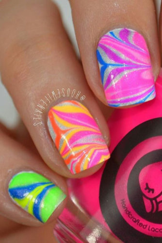 30+ Rainbow Nails to Brighten Up Your Summer - Glaminati.com