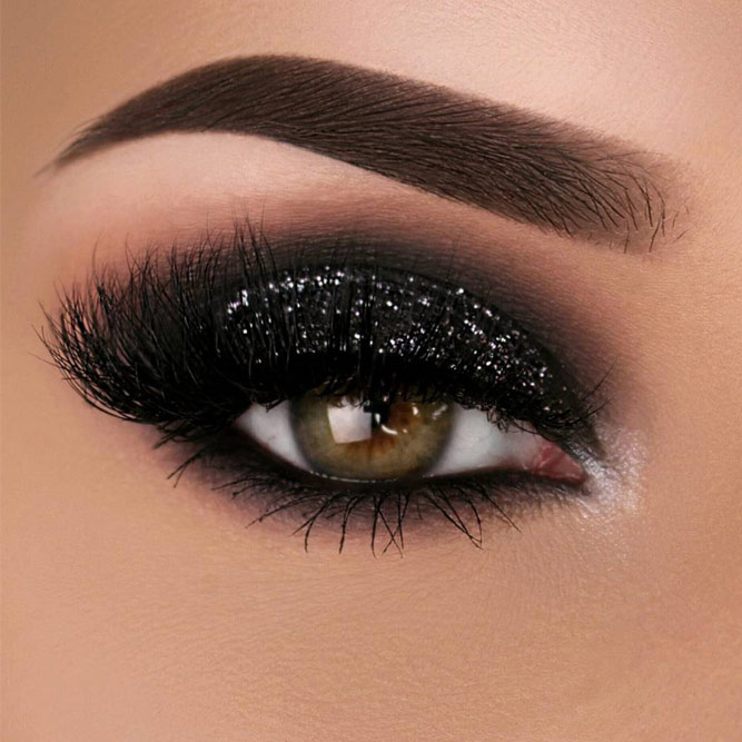 black smokey eye