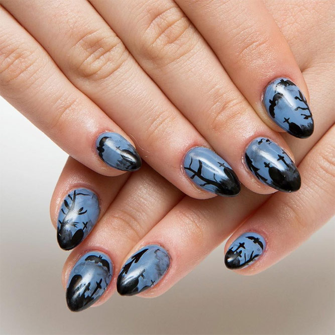 18 Super Stylish Halloween Nails That Will Blow Your Mind