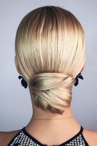 Sleek Knot #longhair #updo #bun