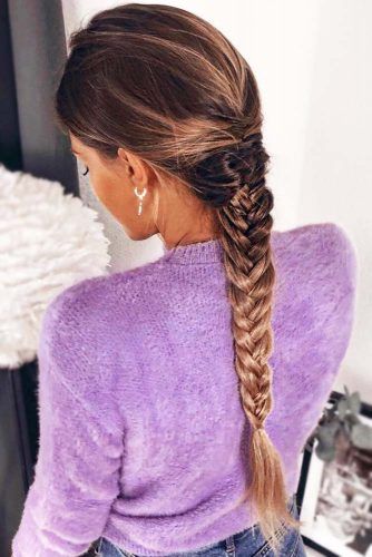 Simple Braid #longhair #braids