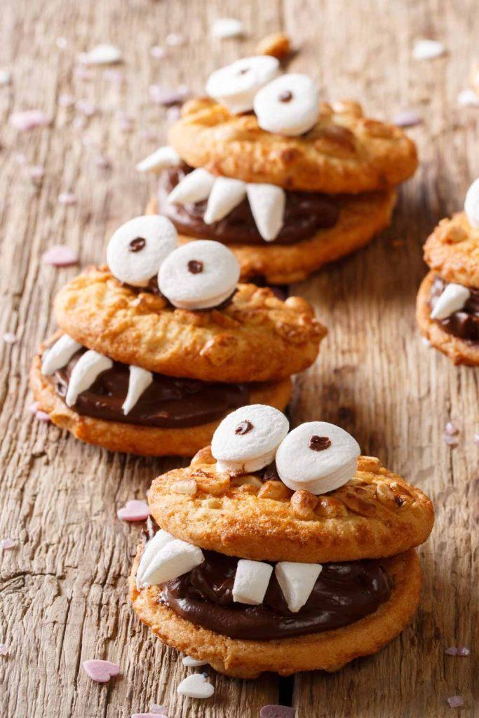 Creepy Cookie Monsters for Halloween