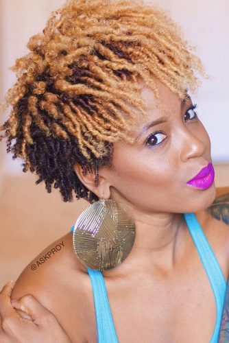 17 Short and Sassy Natural Hairstyles for Afro-American Women