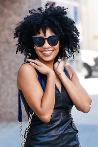 17 Short and Sassy Natural Hairstyles for Afro-American Women