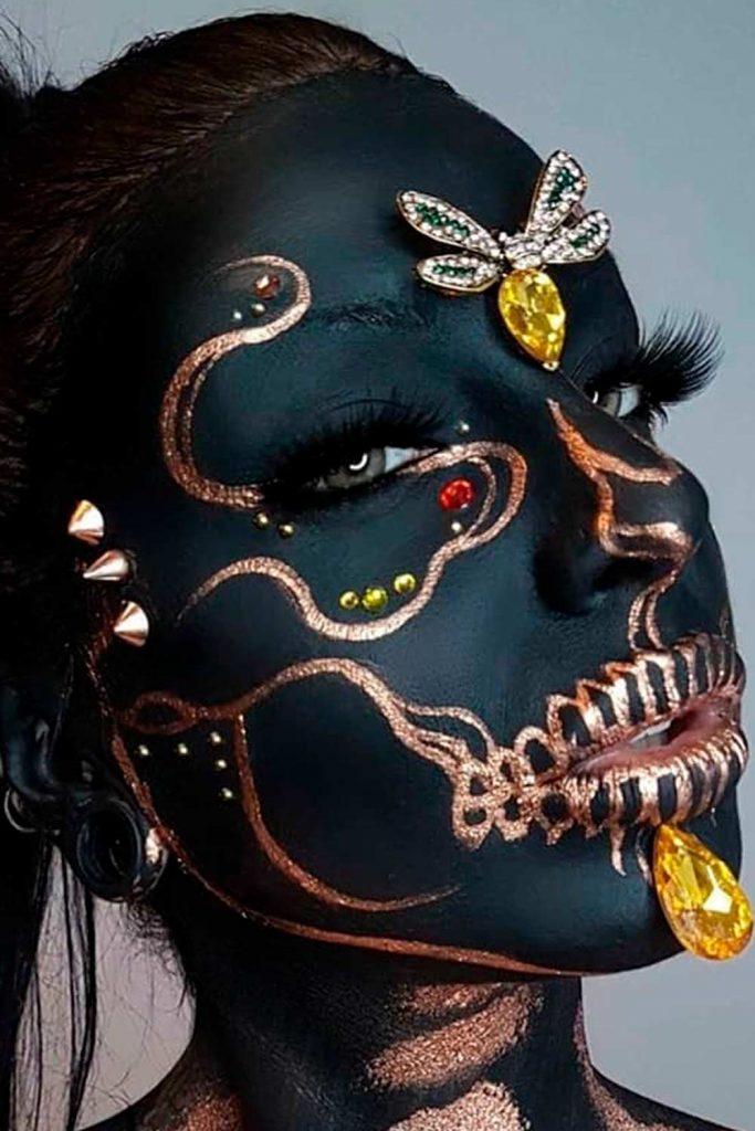 Glamour Halloween Makeup Ideas