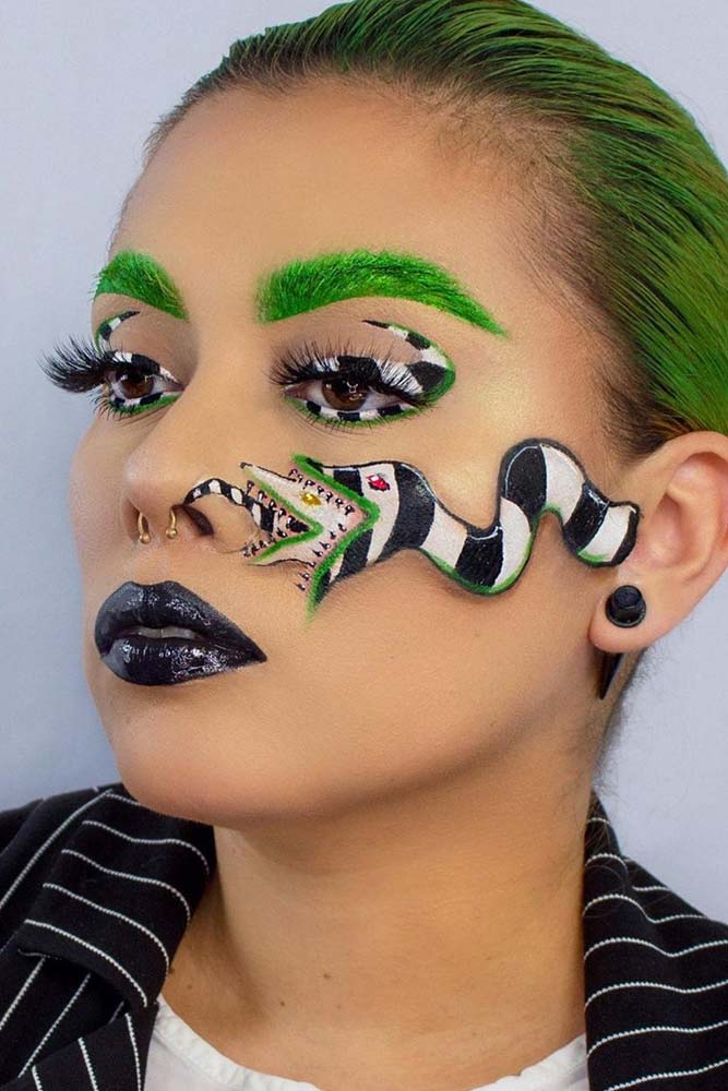 snake makeup ideas