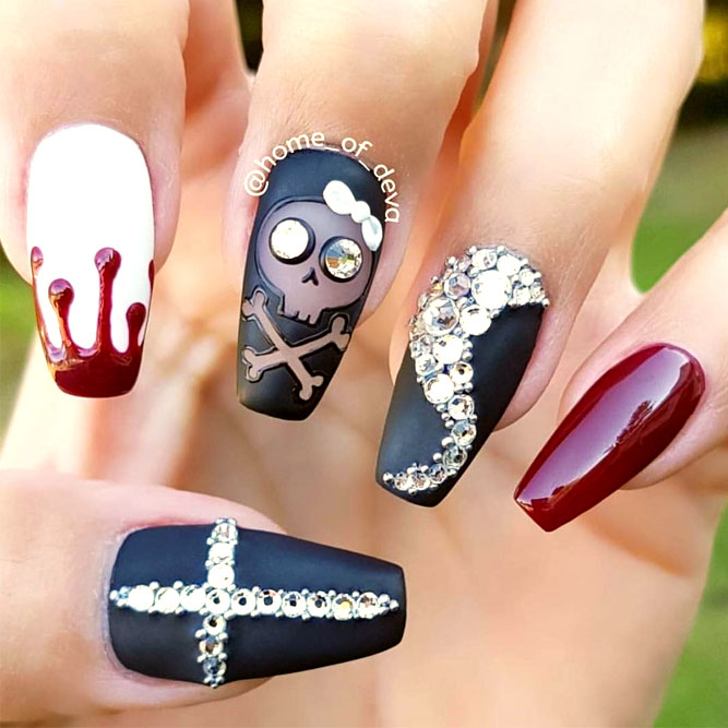 Cute and Easy Halloween Nail Art Ideas picture 3