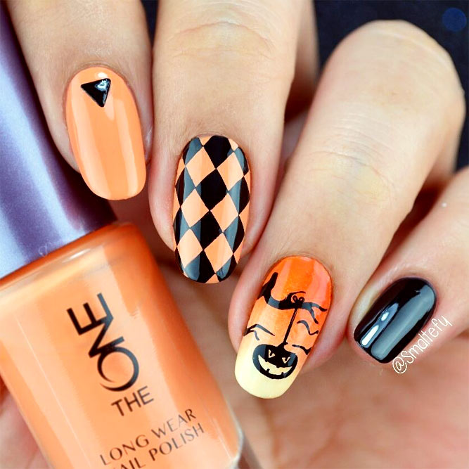 Cute and Easy Halloween Nail Art Ideas picture 2