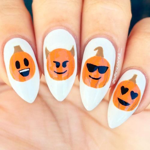 Cool Hand Painted Pumpkins