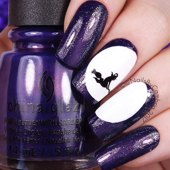 Cute and Easy Halloween Nail Art Ideas picture 1