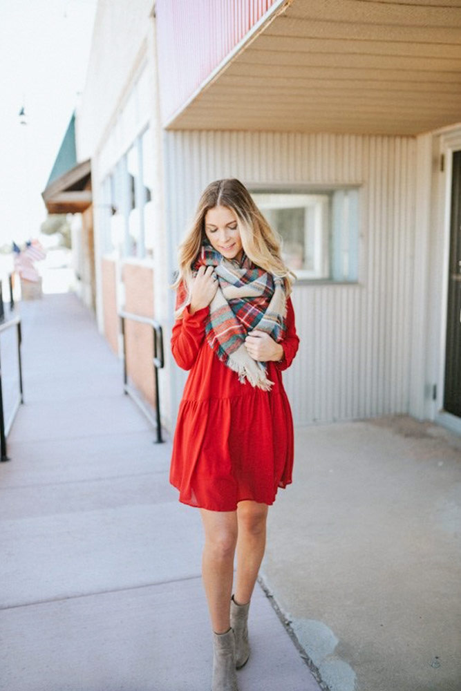 48 Cute Ways How To Wear A Scarf This Season