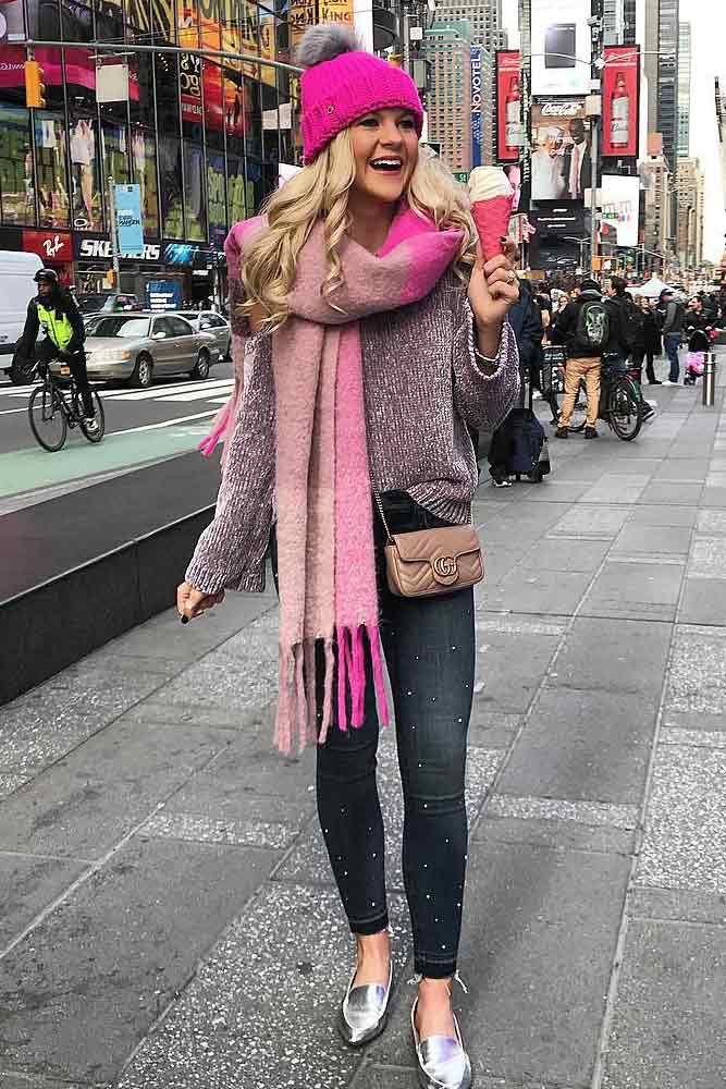 Popular Ways How to Wear a Scarf picture 5