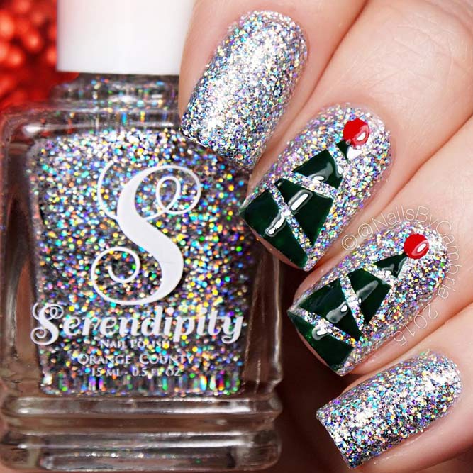 6 Adorable Holiday Nail Art Ideas