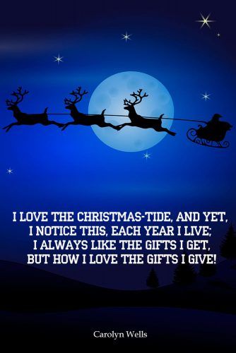 Carolyn Wells's Quotes About Christmas #inspirationquotes #quotes