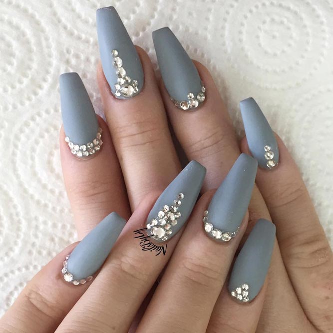 Sparkly Nail Art Design