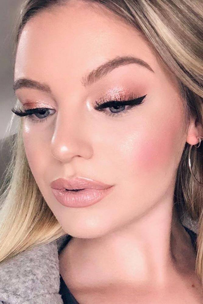 45 Top Rose Gold Makeup  Ideas To Look Like A Goddess