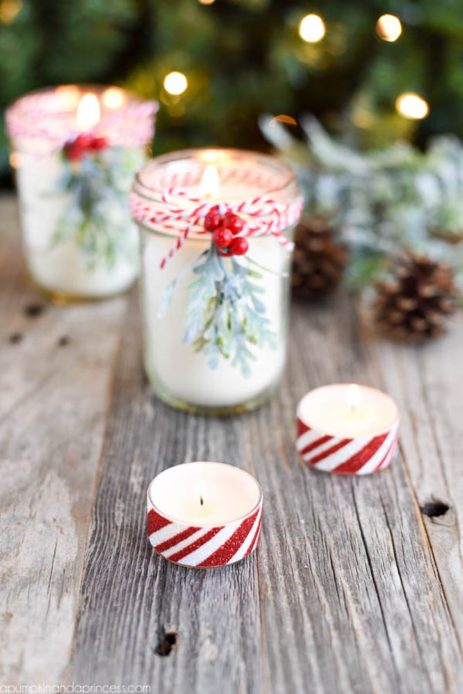 Christmas Candles Gift Idea #candles