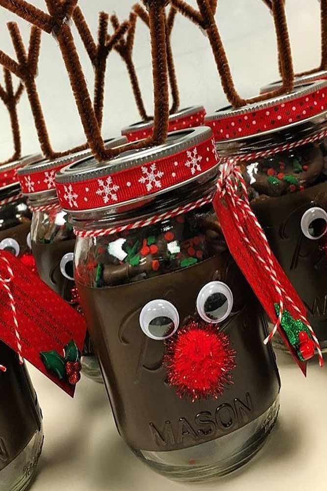 Christmas Sweets Jar #sweetgift