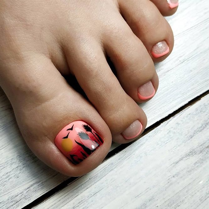 24 Eye Catching Toe Nail Art Ideas You Must Try