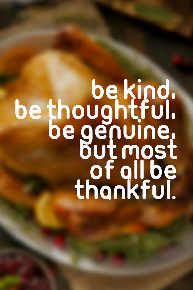 Early Thanksgiving Quotes