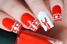 Christmas Nail Art Designs With Themed Ornaments