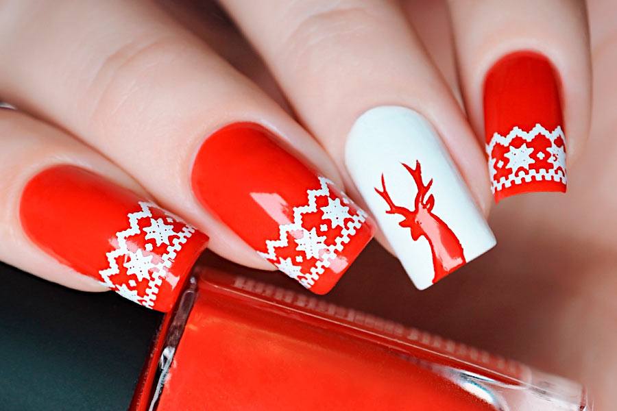 30+ Cute Christmas Nails To Get You Into The Festive Spirit - Haul of Fame