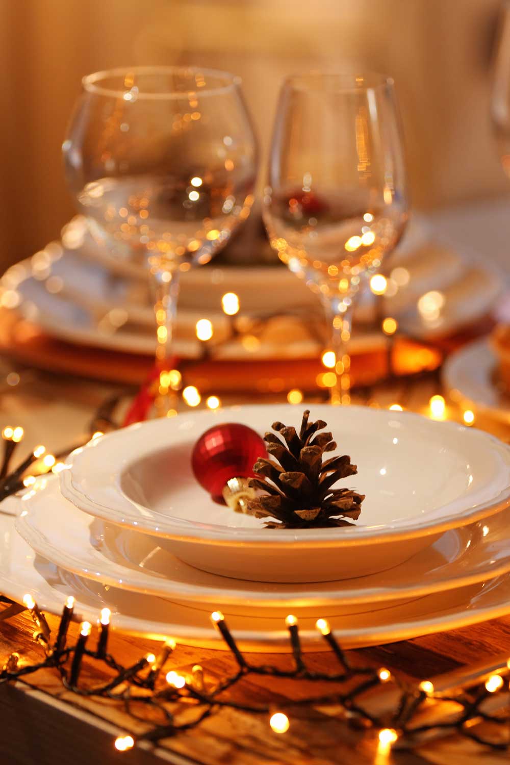 Christmas Garland Decoration Ideas for Table