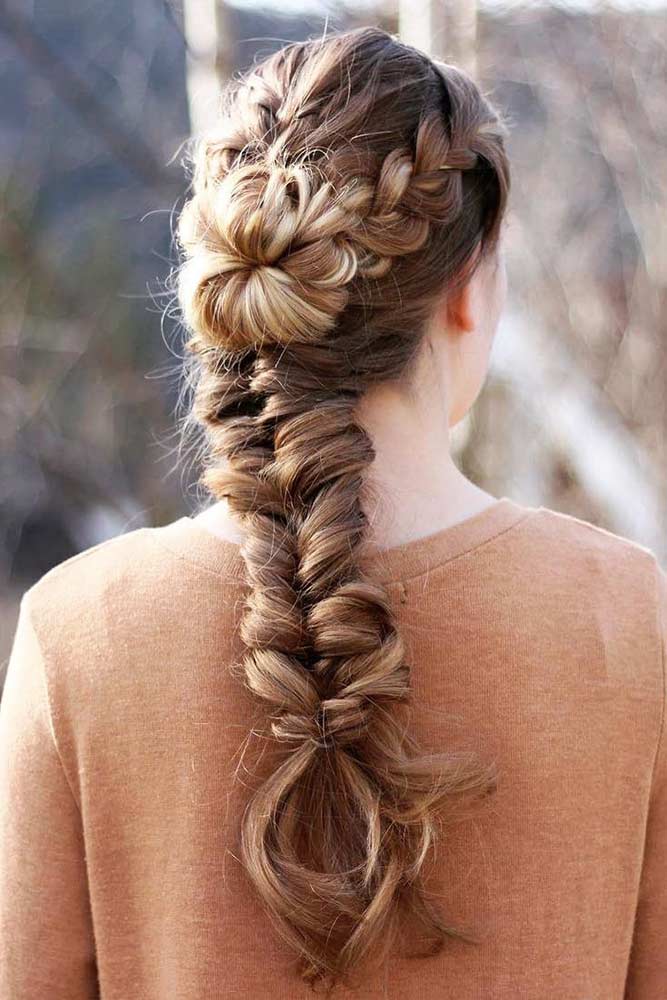 Fishtail Hairstyle Ideas for Christmas Picture 2