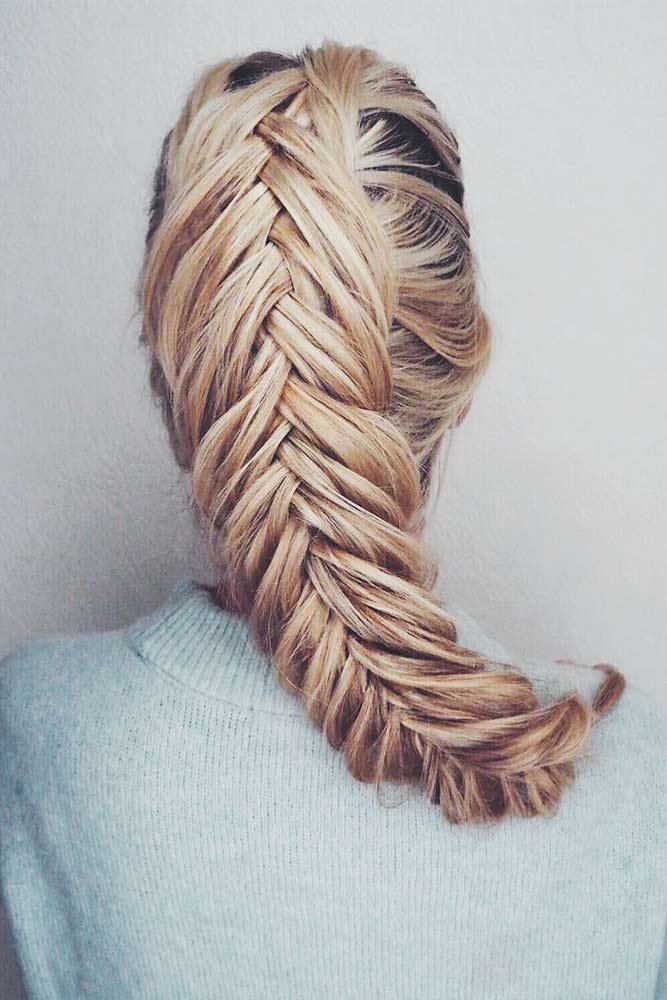 Fishtail Hairstyle Ideas for Christmas Picture 3