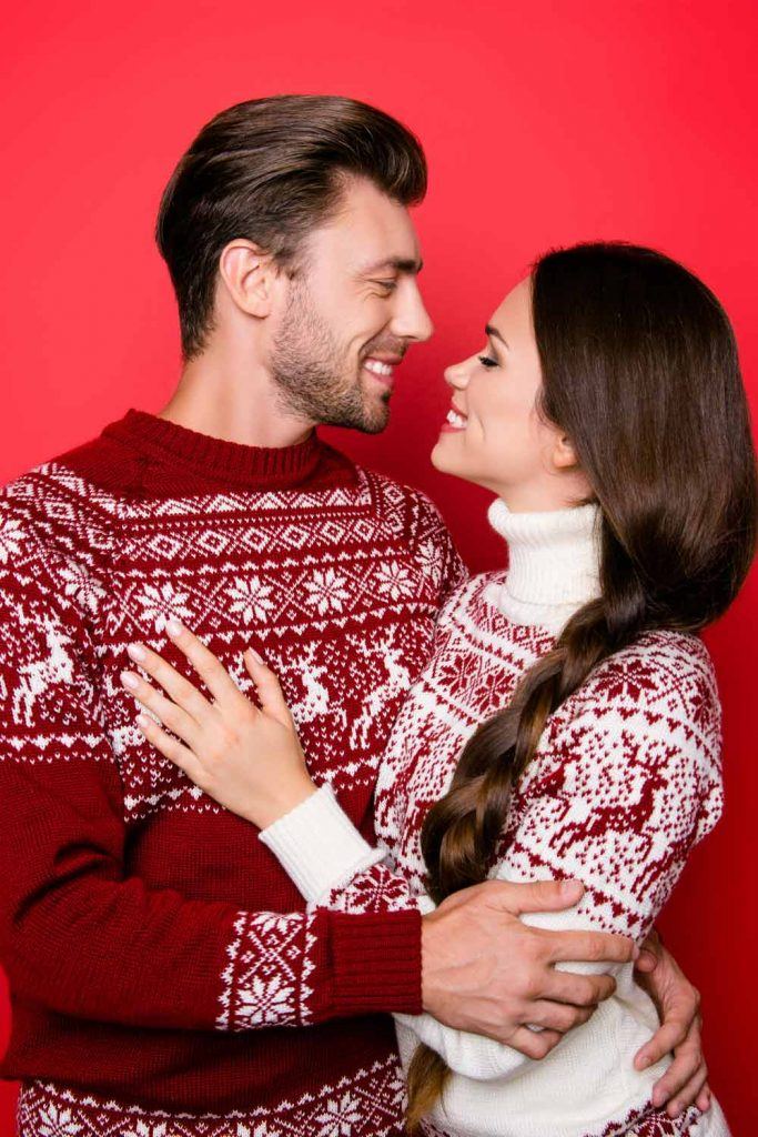 Cute couples hotsell christmas sweaters