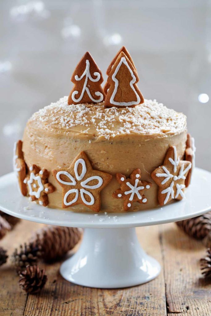 Christmas Cake Decoration Idea