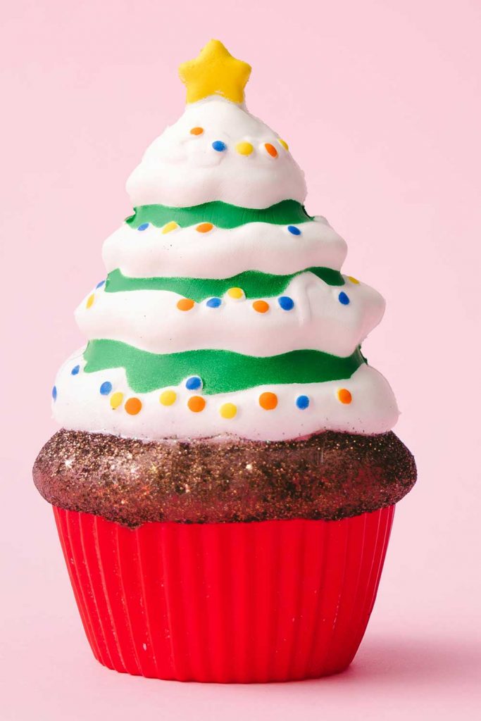 Christmas Tree Cupcake