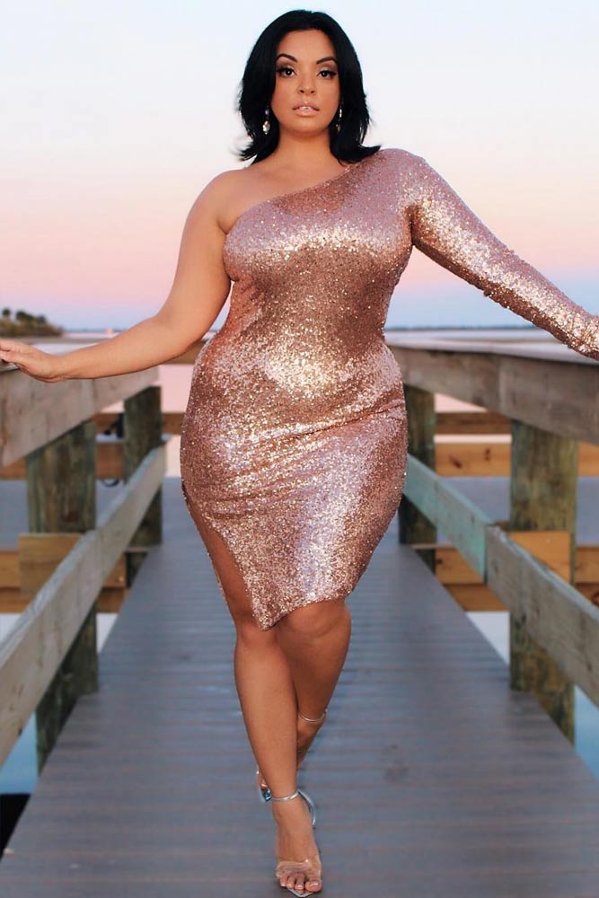 Rose gold christmas on sale dress