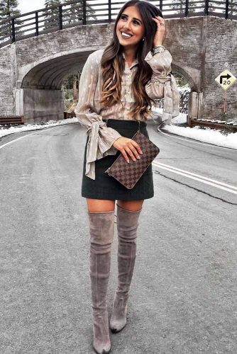 Trendy holiday outlet outfits