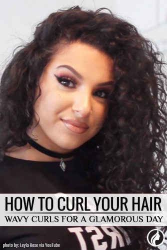 How to Make Wavy Curls